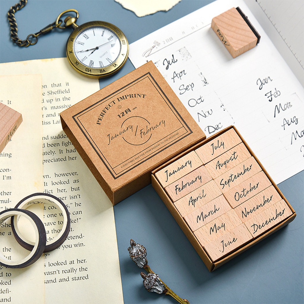 Stempel Karet Bulanan Stempel  - Rubber Date Stamp ulasan dan harga
