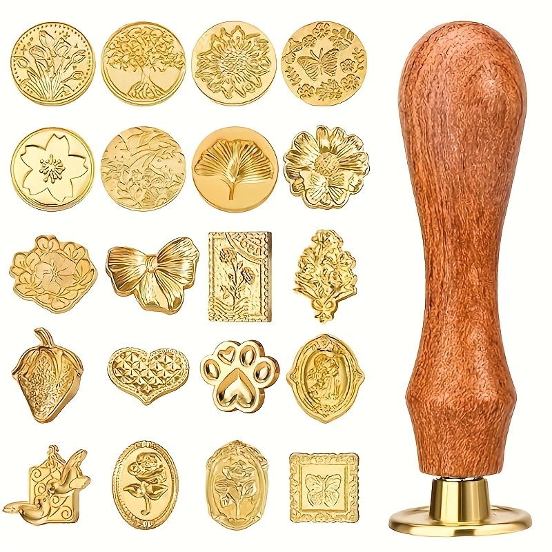 21pc Set Stempel Lilin dengan  - Wax Seal Stamp Set ulasan dan harga