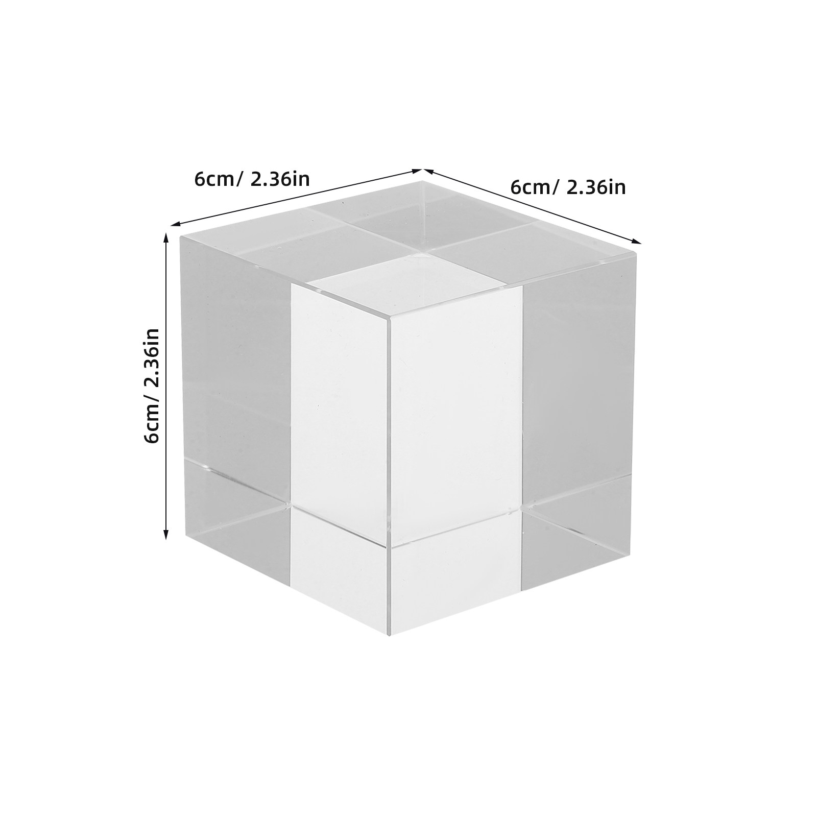 Pemberat Kertas Kristal Bening - Paper Weight Crystal ulasan dan harga